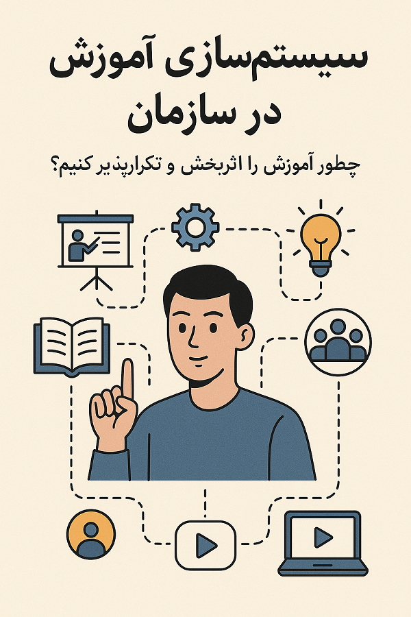 سیستم‌سازی آموزش در سازمان – چطور آموزش را اثربخش و تکرارپذیر کنیم؟
