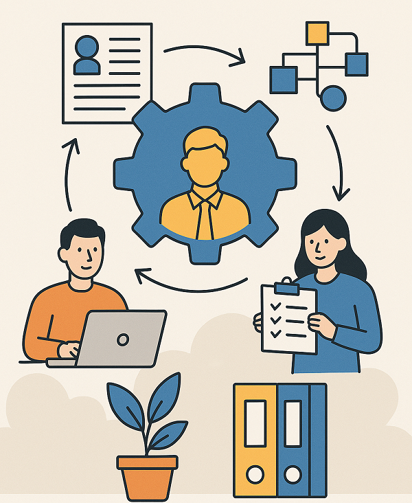 سیستم‌سازی منابع انسانی – از جذب تا ارزیابی با یک مسیر مشخص کلمه